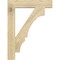 Ekena Millwork Balboa Block Rough Sawn Bracket, Douglas Fir, 4"W x 24"D x 32"H BKT04X24X32BOA05RDF - alternate 2